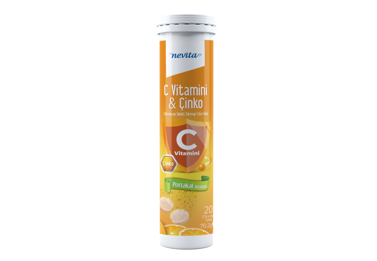 C Vitamini & Çinko Efervesan 20 Tablet