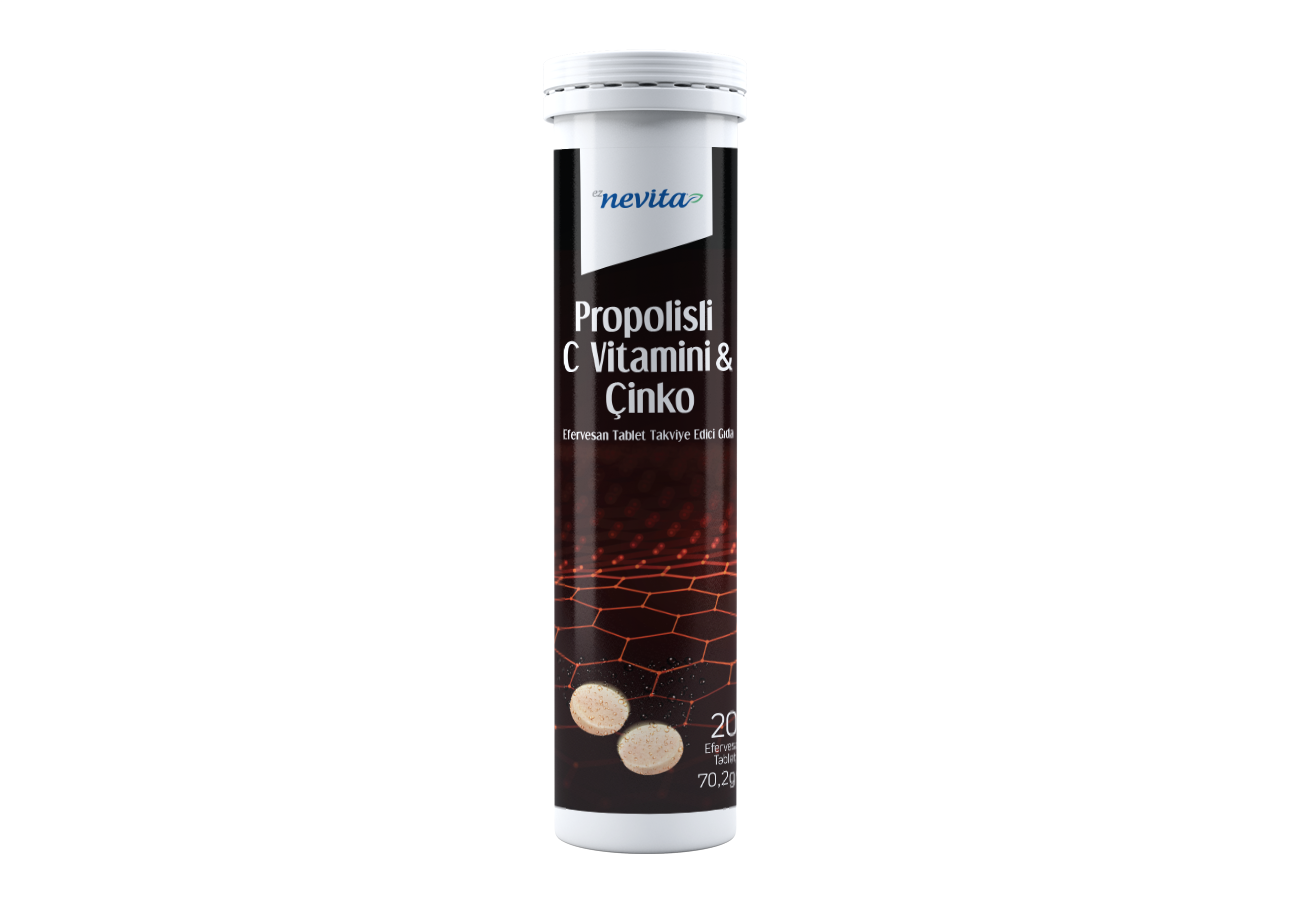Propolis C Vitamini Efervesan 20 Tablet